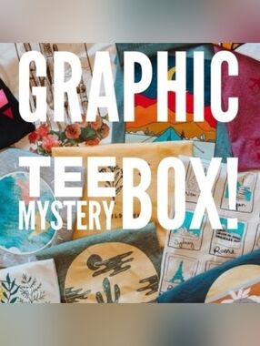 👕10 T-shirts👕Men MYSTERY BOX Mixed Themes👕Unisex